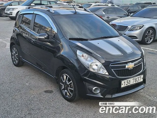 CHEVROLET SPARK 2012 — 126 000 км, чёрный, Корея — под ключ — фото 3