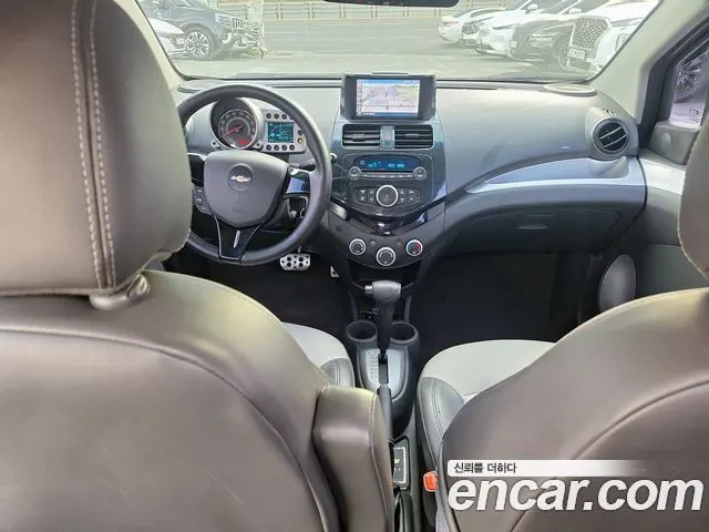 CHEVROLET SPARK 2012 — 126 000 км, чёрный, Корея — под ключ — фото 7