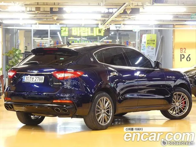 MASERATI LEVANTE 2020 — 38 000 км, синий, Корея — под ключ — фото 4