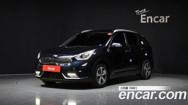 KIA NIRO 2017 — 64 514 км, синий, Корея — под ключ — фото 1