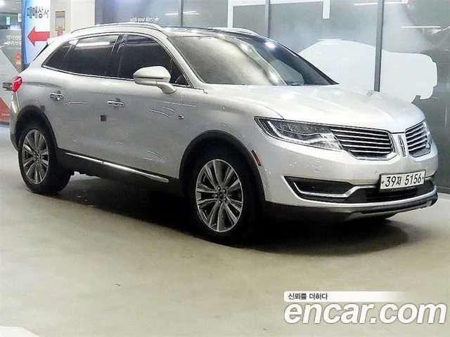 LINCOLN MKX 2018 — 88 874 км, серебристый, Корея — под ключ — фото 2