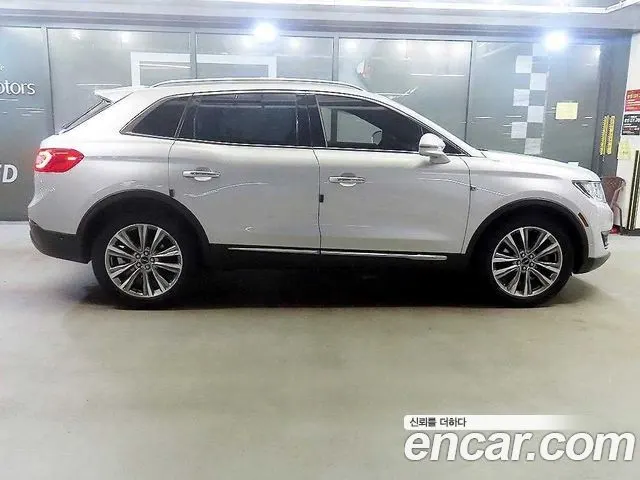 LINCOLN MKX 2018 — 88 874 км, серебристый, Корея — под ключ — фото 3