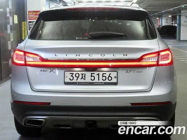 LINCOLN MKX 2018 — 88 874 км, серебристый, Корея — под ключ — фото 4