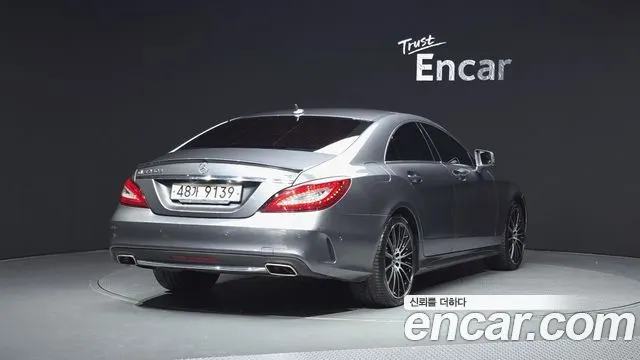 MERCEDES-BENZ CLS-CLASS W218 2017 — 37 446 км, серый, Корея — под ключ — фото 2