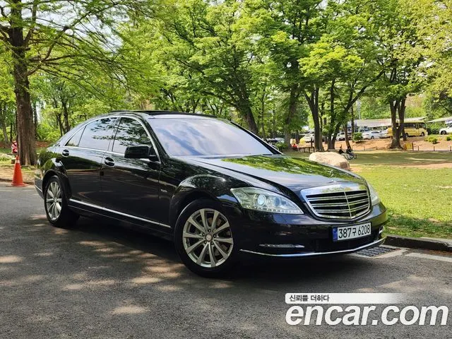 MERCEDES-BENZ S-CLASS W221 2012 — 101 038 км, чёрный, Корея — под ключ — фото 3