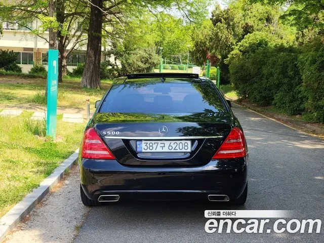 MERCEDES-BENZ S-CLASS W221 2012 — 101 038 км, чёрный, Корея — под ключ — фото 5