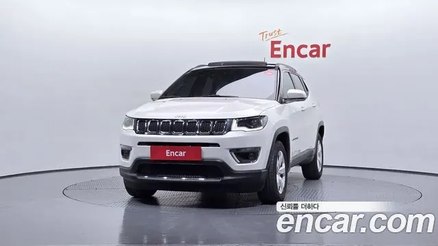JEEP COMPASS 2019 — 82 457 км, белый, Корея — под ключ — фото 3