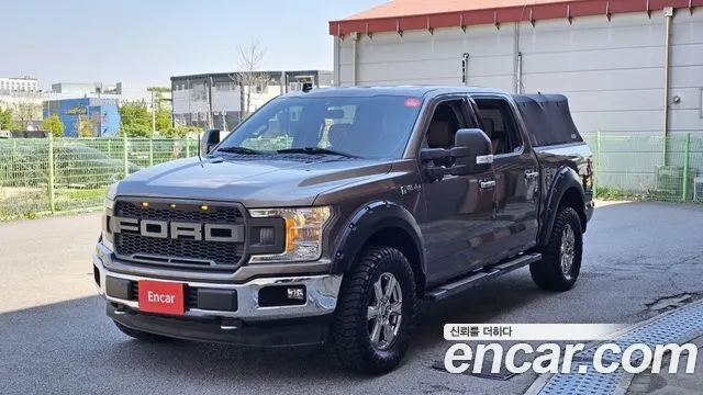FORD F150 2019 — 93 393 км, коричневый, Корея — под ключ — фото 1