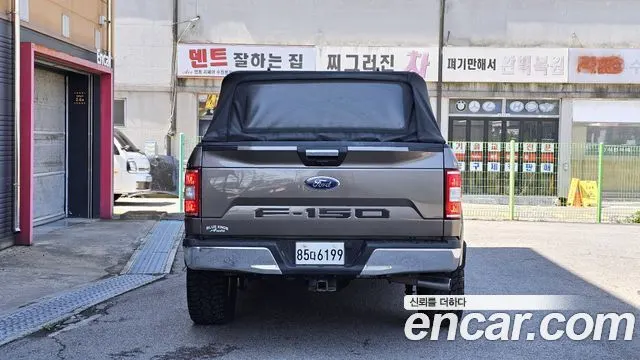 FORD F150 2019 — 93 393 км, коричневый, Корея — под ключ — фото 4