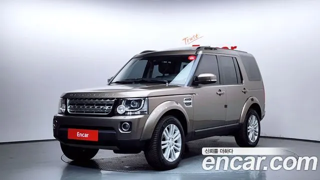 LAND ROVER DISCOVERY 4 2015 — 164 850 км, светло-золотистый, Корея — под ключ — фото 1