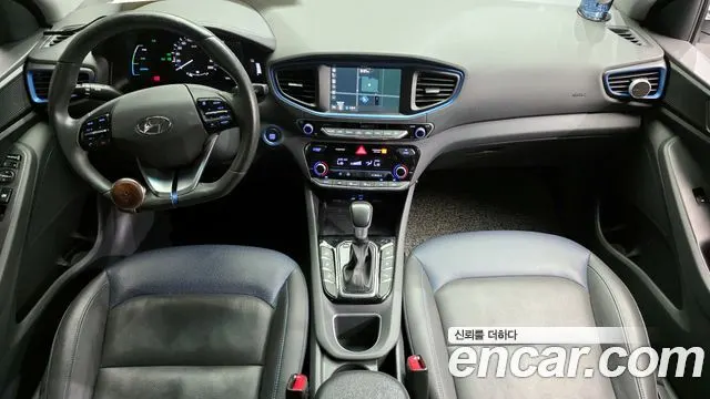 HYUNDAI IONIQ HYBRID 2016 — 136 560 км, белый, Корея — под ключ — фото 7
