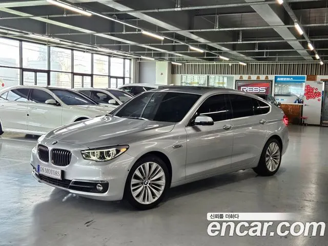 BMW 5 SERIES GT 2017 — 143 820 км, серебристый, Корея — под ключ — фото 2