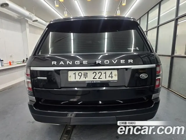 LAND ROVER RANGE ROVER 2017 — 111 171 км, чёрный, Корея — под ключ — фото 4