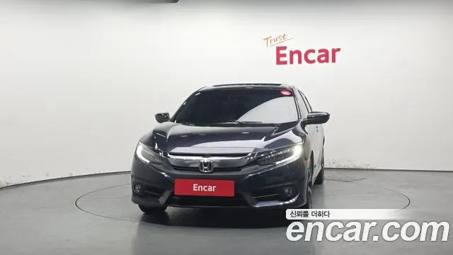 HONDA CIVIC 2017 — 62 805 км, синий, Корея — под ключ — фото 3