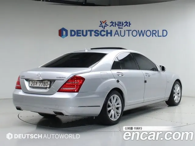 MERCEDES-BENZ S-CLASS W221 2012 — 105 777 км, серебристый, Корея — под ключ — фото 2