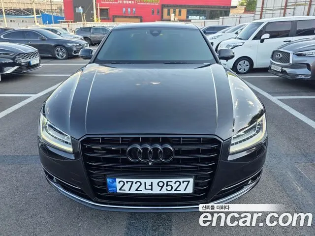 AUDI A8 2015 — 137 000 км, чёрный, Корея — под ключ — фото 11