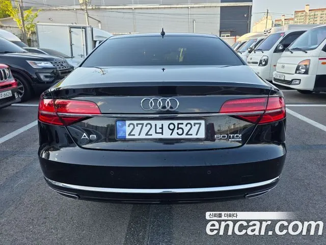 AUDI A8 2015 — 137 000 км, чёрный, Корея — под ключ — фото 3