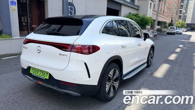 MERCEDES-BENZ EQE SUV X294 2024 — 16 000 км, белый, Корея — под ключ — фото 2