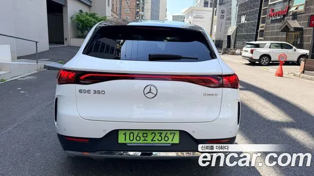 MERCEDES-BENZ EQE SUV X294 2024 — 16 000 км, белый, Корея — под ключ — фото 4