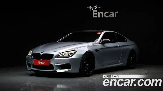 BMW M6 2013 — 139 954 км, светло-серебристый, Корея — под ключ — фото 1
