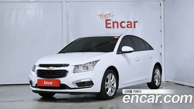CHEVROLET AMAZING NEW CRUZE 2015 — 90 434 км, белый, Корея — под ключ — фото 1