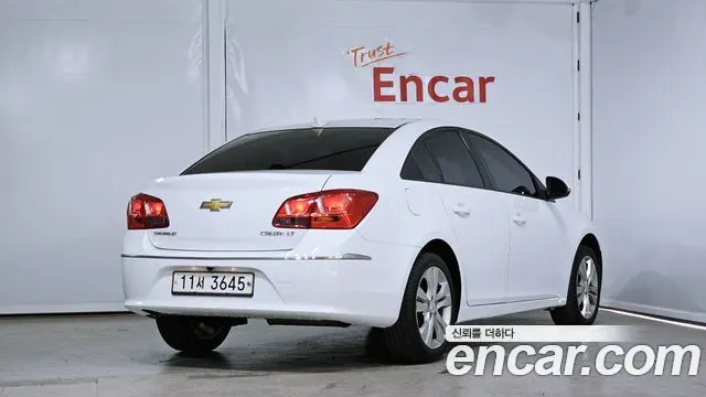 CHEVROLET AMAZING NEW CRUZE 2015 — 90 434 км, белый, Корея — под ключ — фото 2