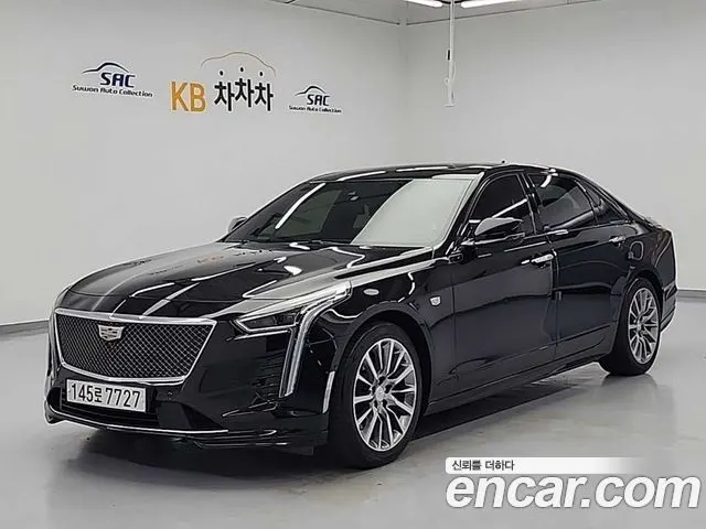 CADILLAC CT6 2019 — 211 777 км, чёрный, Корея — под ключ — фото 2