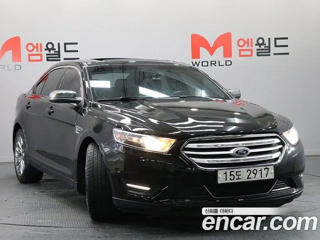 FORD TAURUS 2013 — 79 085 км, чёрный, Корея — под ключ — фото 2