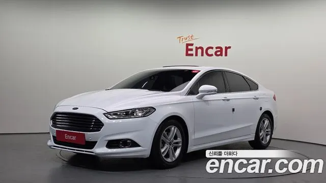 FORD MONDEO 2016 — 91 558 км, белый, Корея — под ключ — фото 1