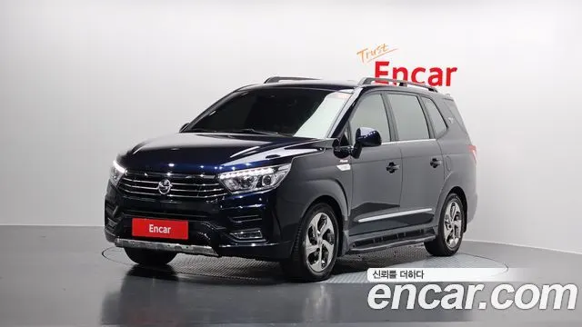 KGM KORANDO TURISMO 2019 — 136 780 км, синий, Корея — под ключ — фото 1