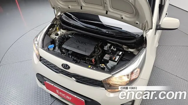 KIA MORNING 2018 — 27 958 км, белый-перламутр, Корея — под ключ — фото 6
