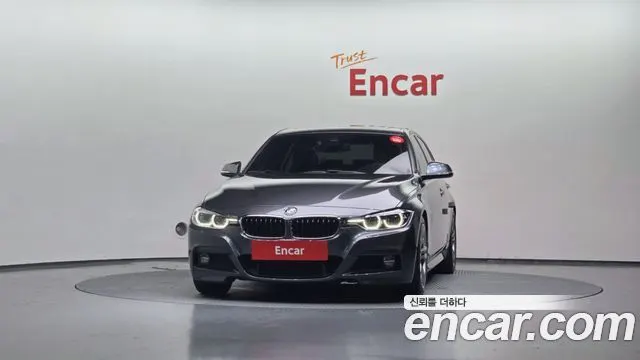 BMW 3 SERIES 2016 — 90 614 км, серый, Корея — под ключ — фото 3