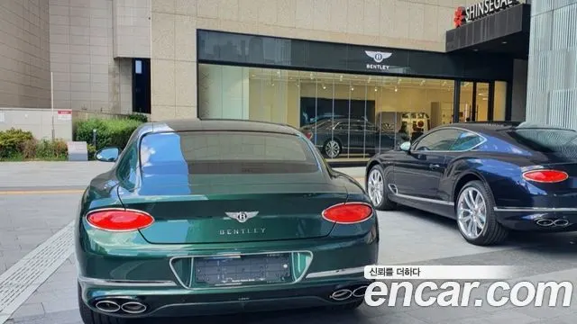 BENTLEY CONTINENTAL 2022 — 23 000 км, тёмно-зелёный, Корея — под ключ — фото 11