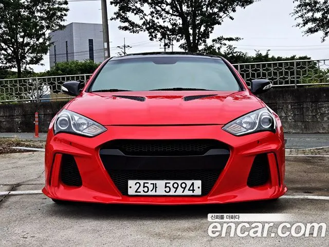 HYUNDAI GENESIS COUPE 2012 — 188 705 км, красный, Корея — под ключ — фото 3