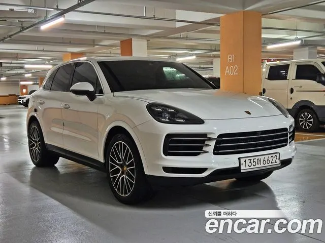 PORSCHE CAYENNE 2020 — 98 643 км, белый, Корея — под ключ — фото 4