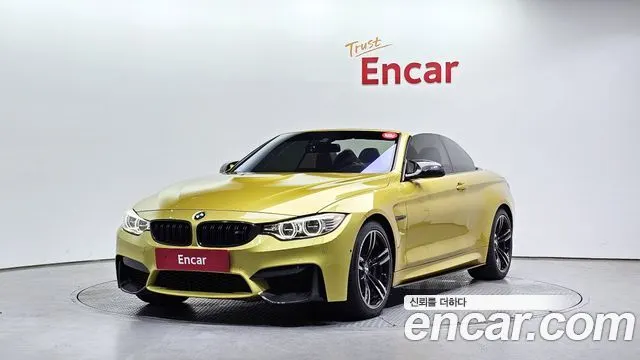 BMW M4 2016 — 116 550 км, золотистый, Корея — под ключ — фото 1