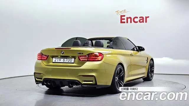 BMW M4 2016 — 116 550 км, золотистый, Корея — под ключ — фото 2