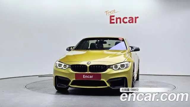 BMW M4 2016 — 116 550 км, золотистый, Корея — под ключ — фото 3