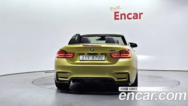 BMW M4 2016 — 116 550 км, золотистый, Корея — под ключ — фото 4
