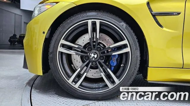 BMW M4 2016 — 116 550 км, золотистый, Корея — под ключ — фото 5
