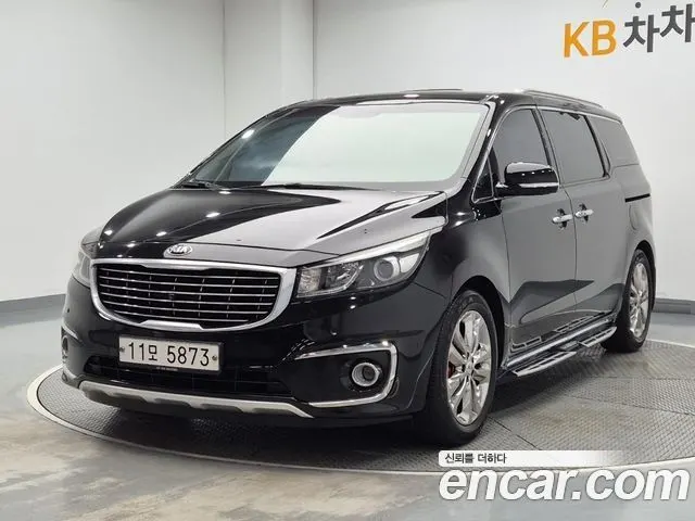 KIA CARNIVAL 2016 — 140 000 км, чёрный, Корея — под ключ — фото 11