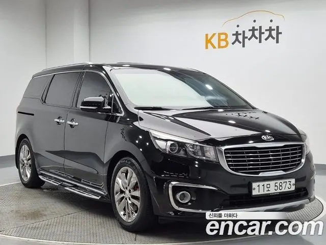 KIA CARNIVAL 2016 — 140 000 км, чёрный, Корея — под ключ — фото 4