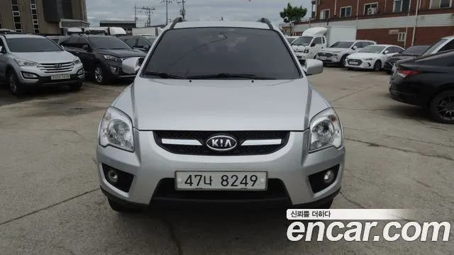 KIA NEW SPORTAGE 2010 — 173 606 км, серебристый, Корея — под ключ — фото 2