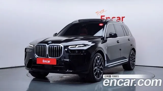 BMW X7 2024 — 74 635 км, чёрный, Корея — под ключ — фото 11