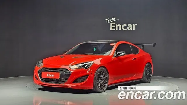 HYUNDAI GENESIS COUPE 2012 — 168 841 км, красный, Корея — под ключ — фото 1