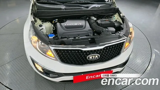 KIA SPORTAGE R 2014 — 32 103 км, белый, Корея — под ключ — фото 6