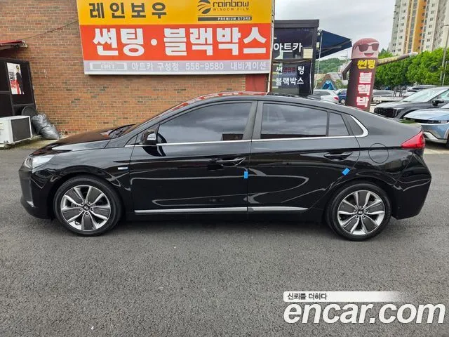 HYUNDAI IONIQ HYBRID 2016 — 138 294 км, чёрный, Корея — под ключ — фото 8