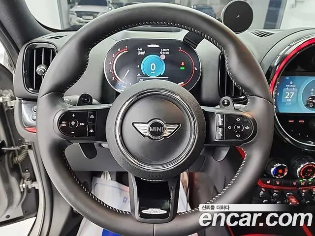 MINI COOPER S COUNTRYMAN 2023 — 76 585 км, серебристо-серый, Корея — под ключ — фото 9