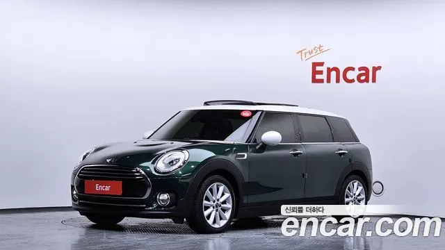 MINI COOPER D CLUBMAN 2016 — 56 592 км, тёмно-зелёный, Корея — под ключ — фото 1