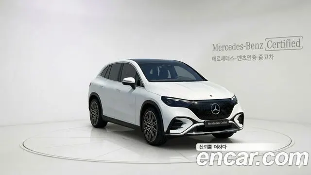 MERCEDES-BENZ EQE SUV X294 2025 — 14 504 км, белый, Корея — под ключ — фото 1